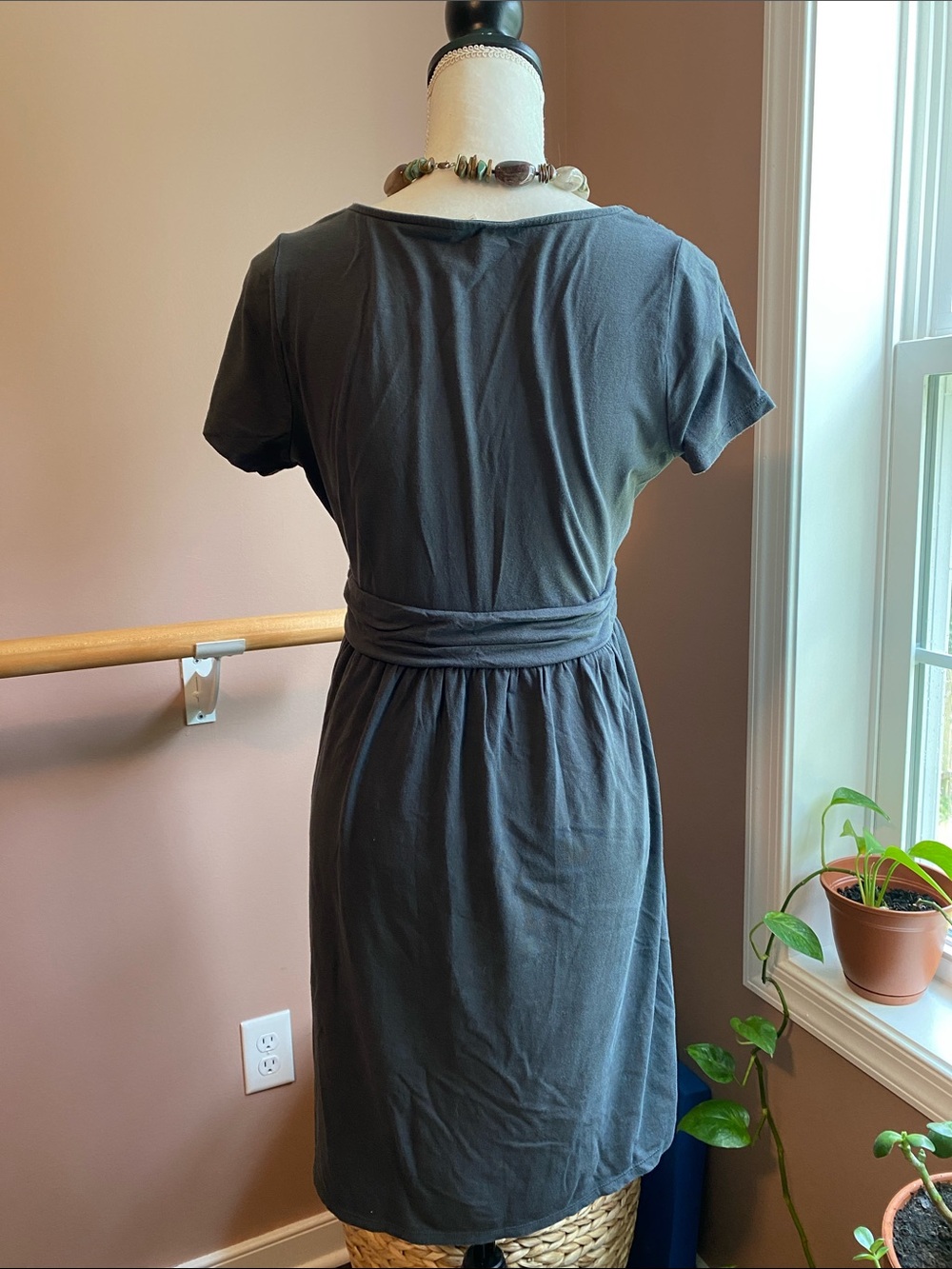 J. Crew gray dress M - Picture 3 of 3